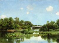 Hugh Bolton Jones - South End of Wooded Island aka View of Transportation Terrace